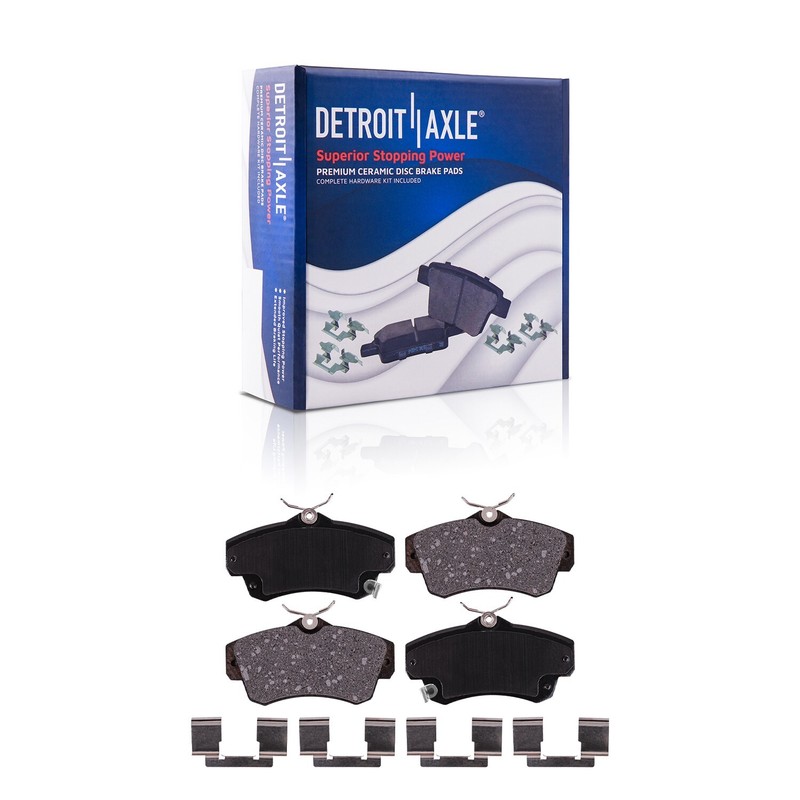 For 2010 Chrysler PT Cruiser Front & Rear Disc Brake Rotors + Ceramic Brake Pads gallery