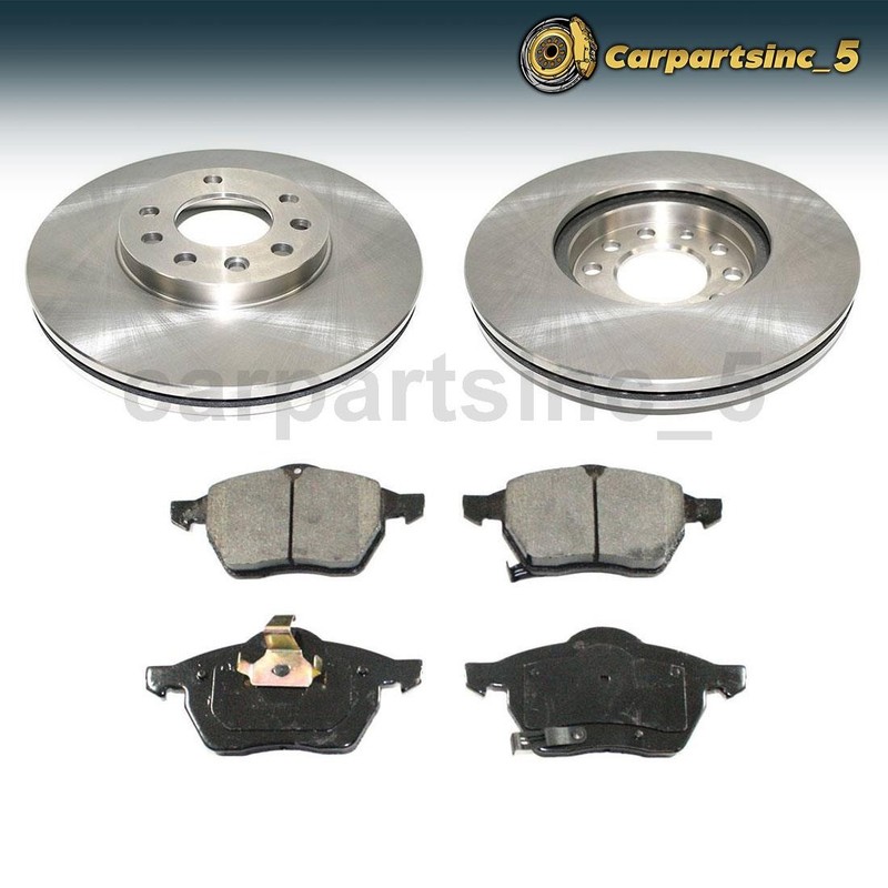 Brake Pad Brake Rotor Front Fits Saab 9-3 Saab 9-5 Saturn L100 Saturn L200