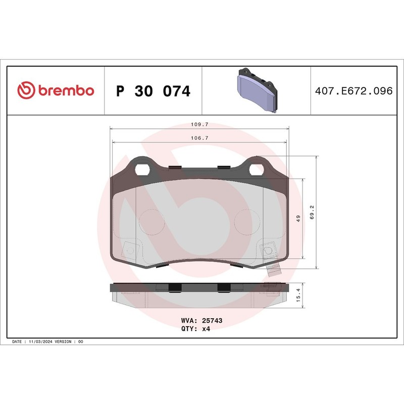 BREMBO KIT- KT04321 gallery