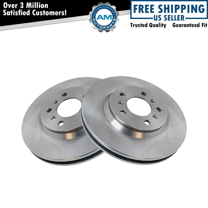 Front Brake Rotor Pair Kit Left LH & Right RH for Chevy Impala Lucerne