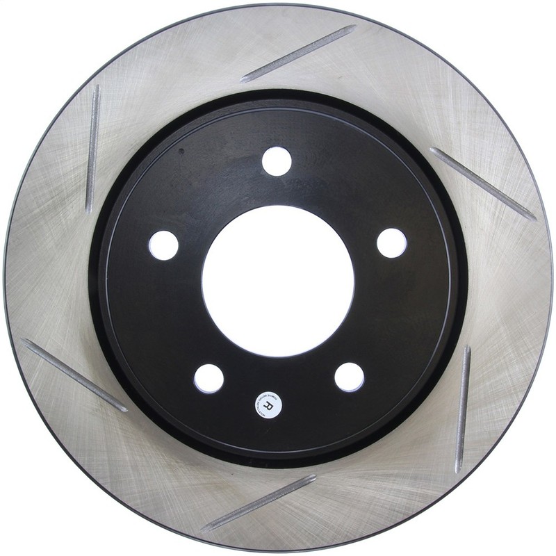 StopTech 126.45067SR Rear Right Slotted Brake Disc Rotor for 2004-2013 Mazda 3