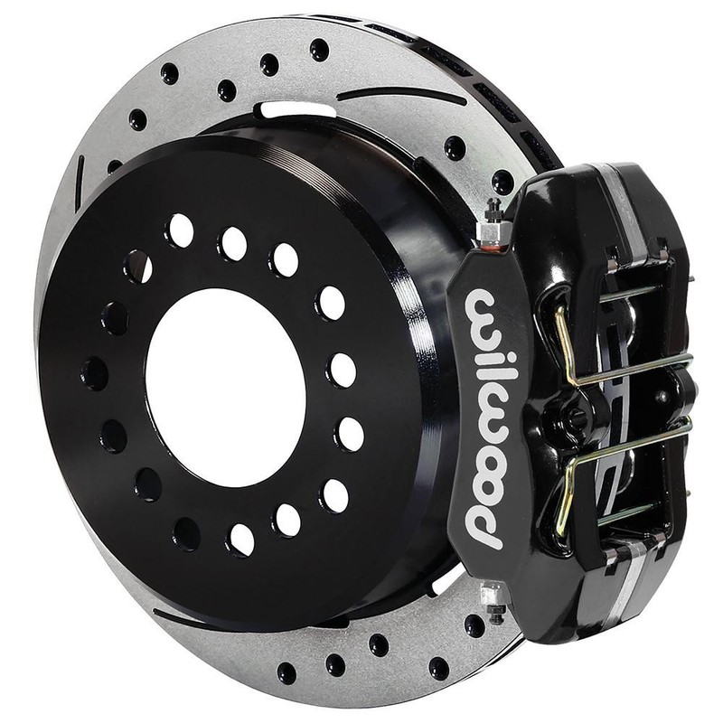 Wilwood Disc Brake Caliper / Rotor / Pad Kit KIT,REAR,DISC/DRUM,BIG Fits Ford NE