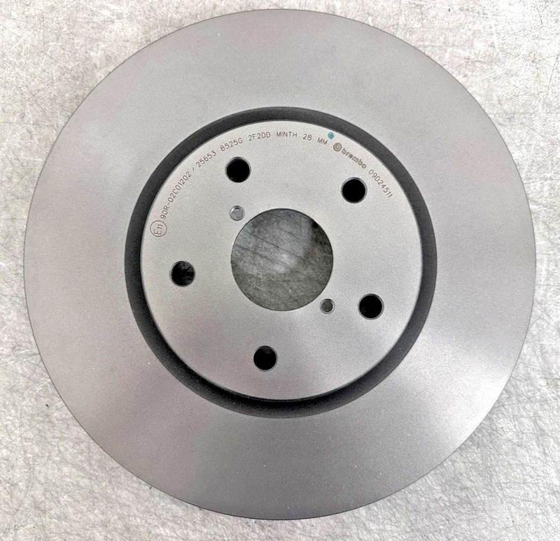 *RETURNED SALE* Brembo (09.D245.11) Front Rotor 315x30mm for Subaru WRX OE gallery
