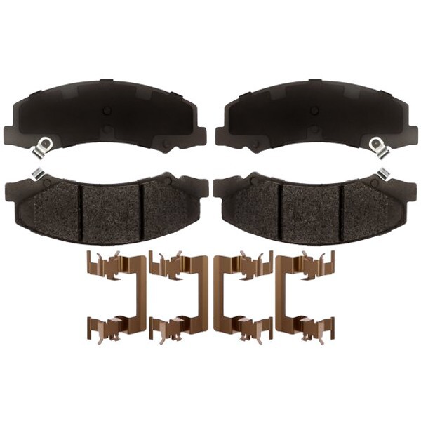 14D1159CHF1 AC Delco 2-Wheel Set Brake Pad Sets Front for Chevy Chevrolet Impala
