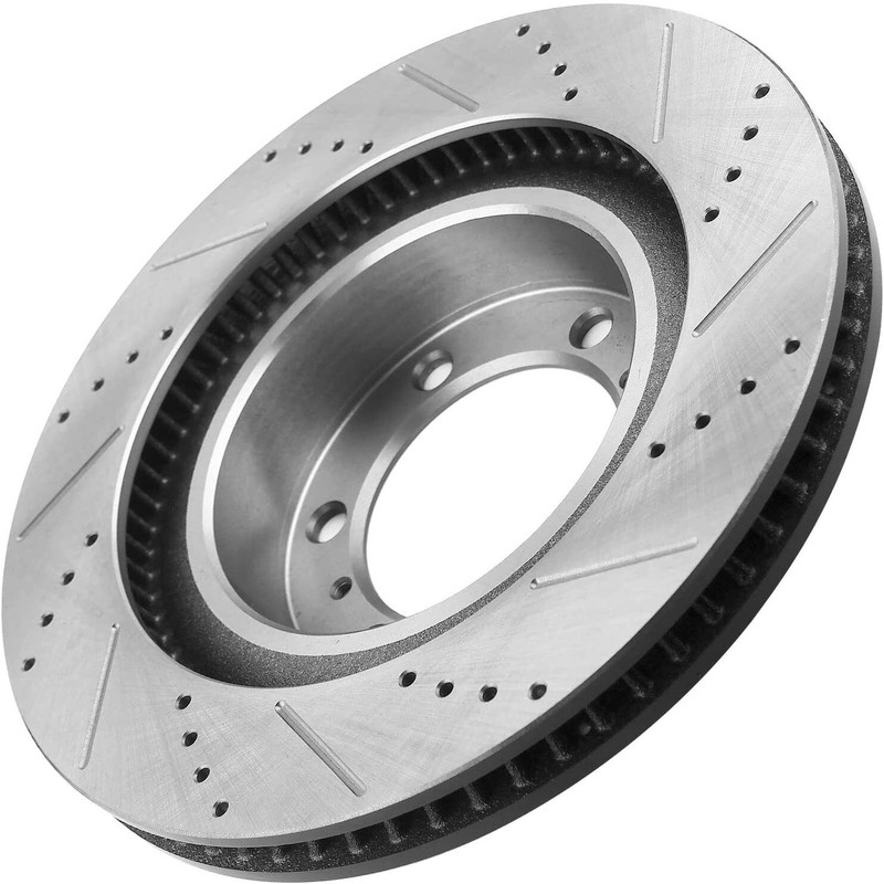Front Disc Brake Rotors and Ceramic Brake Pads for 2010-2020 Toyota 4Runner gallery
