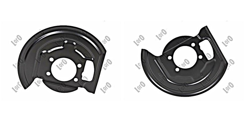 Brake Disc Splash Panel Set Front Axle For NISSAN X-Trail 06-14 41161 JD01A