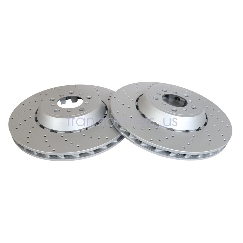For BMW F80 F87 F82 Pair Set of 2 Front 380mm Brake Disc Rotors US gallery