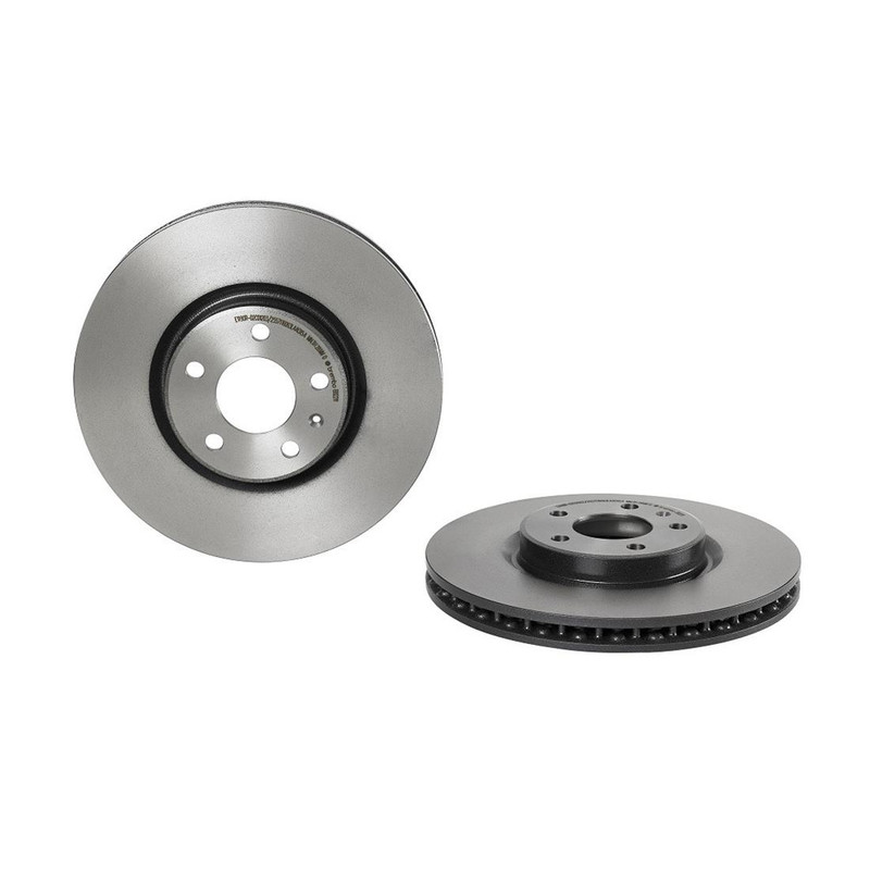 Fits 2013-2017 Audi Q5 Front Coated Brake Rotors - Brembo Premium OE gallery