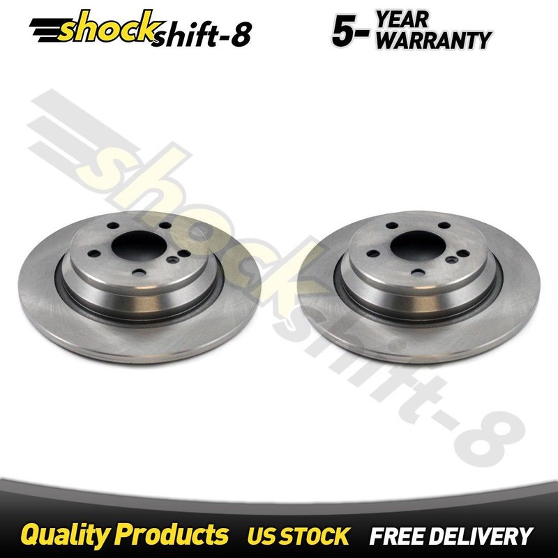 DuraGo Rear Brake Rotors for Mercedes-Benz CL500 5.0L 2003 2004 2005 2006
