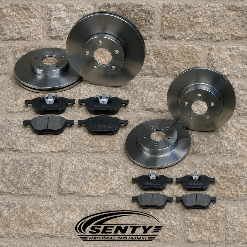 Ford Focus MK3 2011 TO 2017 Petrol Diesel Front and Rear Brake Discs and Pads