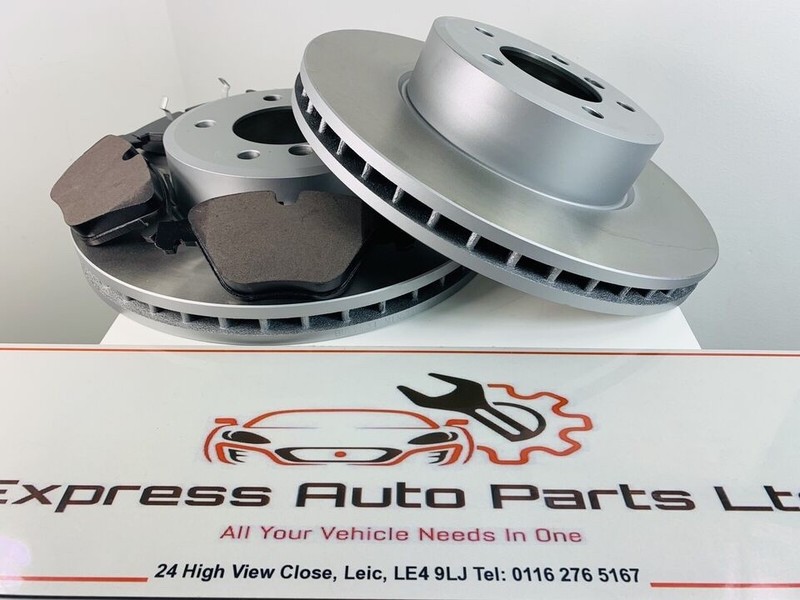 Mercedes CLS Class (218) 11-17 Front Brake DRILLED Disc and Pads *BRAND NEW OEM* gallery