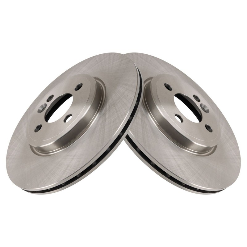 TRQ Front & Rear Brake Rotors Set Fits 2007-2015 Mini Cooper gallery
