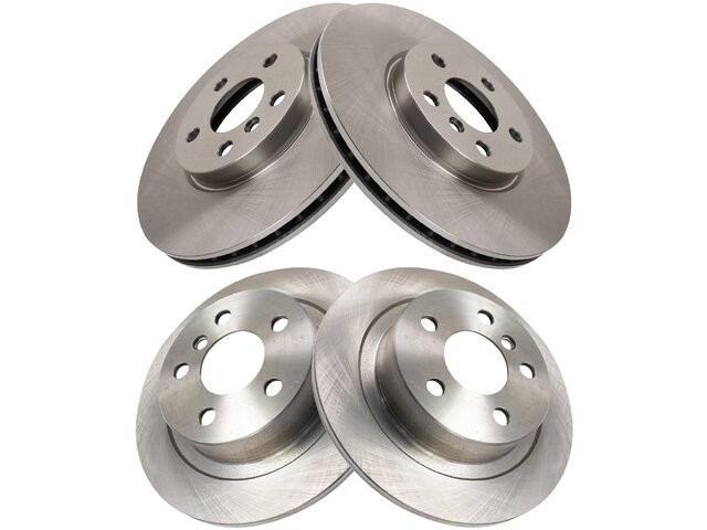 Front and Rear Brake Rotor Set 47SGYQQ42 for Cooper Clubman Countryman 2016 2017