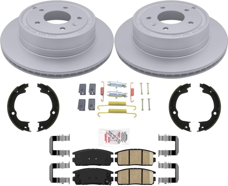 Improved Coated Brake Rotors Ceramic Pads For Chevrolet Captiva Sport 2008-2015