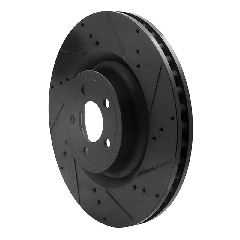 Dynamic Friction 633-54079R Disc Brake Rotor For 15-23 Ford Mustang