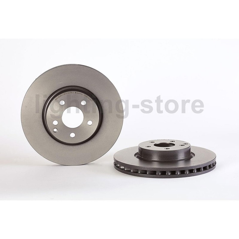 Front+Rear Brake Pads and Disc Rotors full set Fits 2016 Mercedes-Benz SLK300 gallery