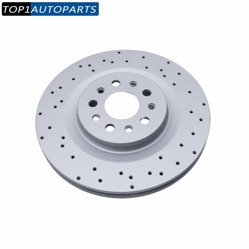 Set of 4 Brake Rotor With Holes 670035019 fit Maserati Quattroporte Ghibli 2017+ gallery