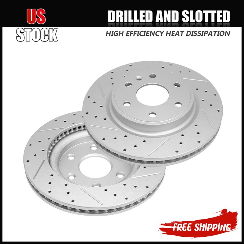 Front Disc Brake Rotors for 2007-2017 Chevy Traverse Enclave GMC Acadia Outlook