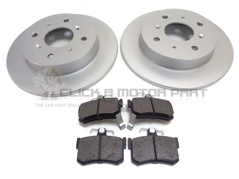 ROVER 800 820 825 827 VITESSE REAR 2 BRAKE DISCS AND PADS SET NEW