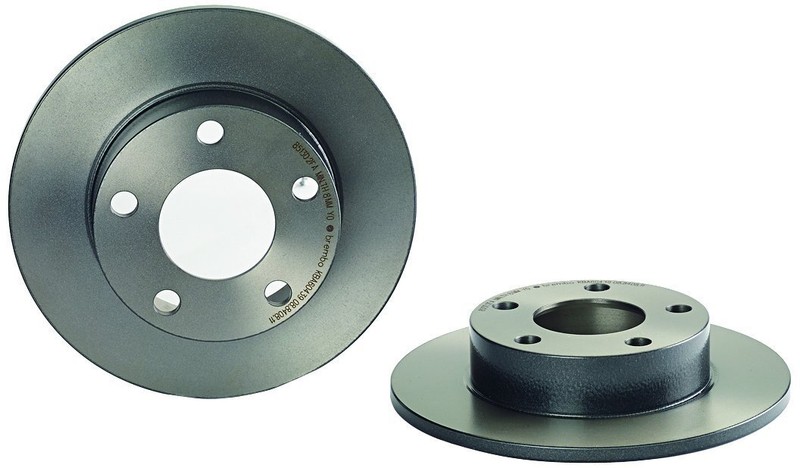Brembo 08.8408.11 UV Coated Rear Brake Rotor FOR AUDI/VW OE# 8D0615601A