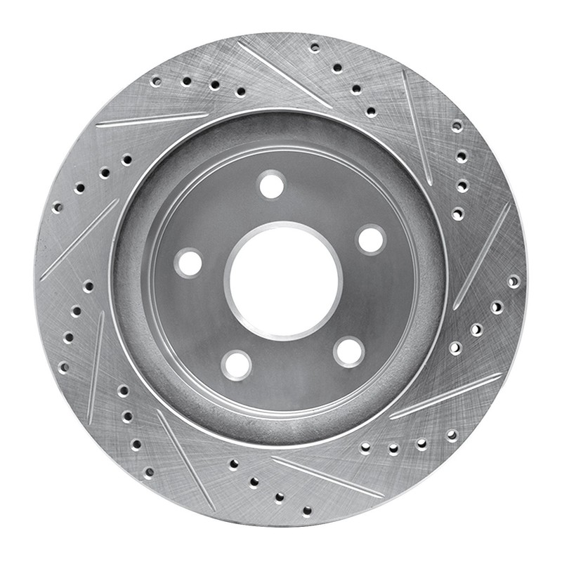 DFC 631-40094L Drilled & Slotted Front Left Brake Rotor for 2011-2024 Ram 1500 gallery