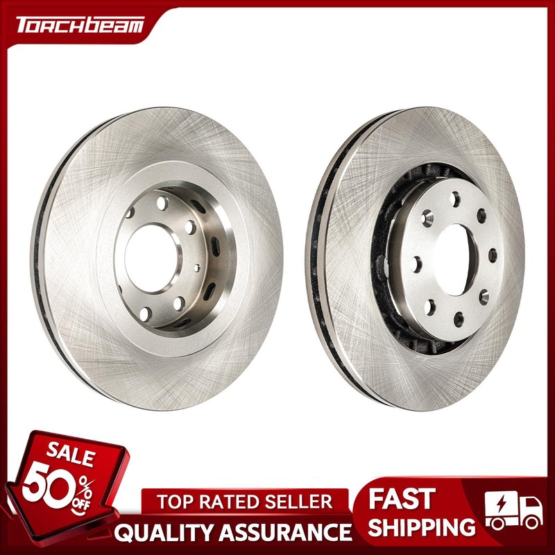 2x Front Brake Rotors For 2004-2011 Chevy Aveo 2007-2011 Aveo5 2013-2015 Spark