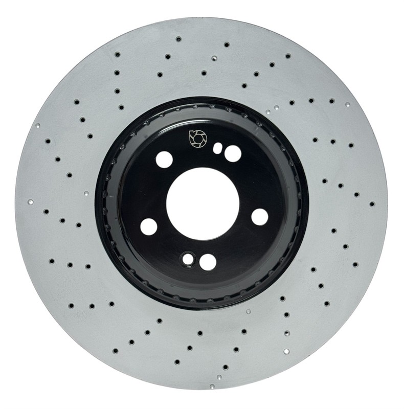 FRONT SET BRAKENETIC Premium Cross Drilled Brake Disc Rotors BNP35154.CD gallery