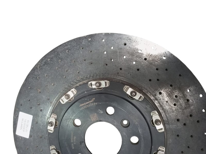 2017-2023 McLaren 720S Front Carbon Ceramic Brake Disc Rotor 14C0033CP gallery