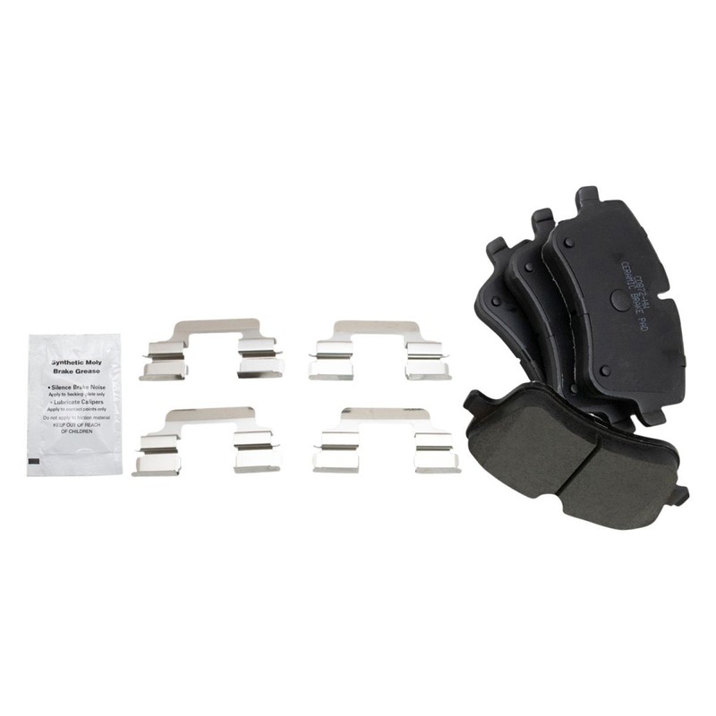 TRQ Performance Front Brake Pad & Rotor Kit Performance Fits Mercedes-Benz gallery