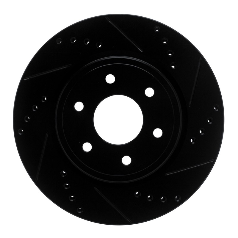 Dynamite Friction Front Passenger Side Disc Brake Rotor for +More (633-67092R)