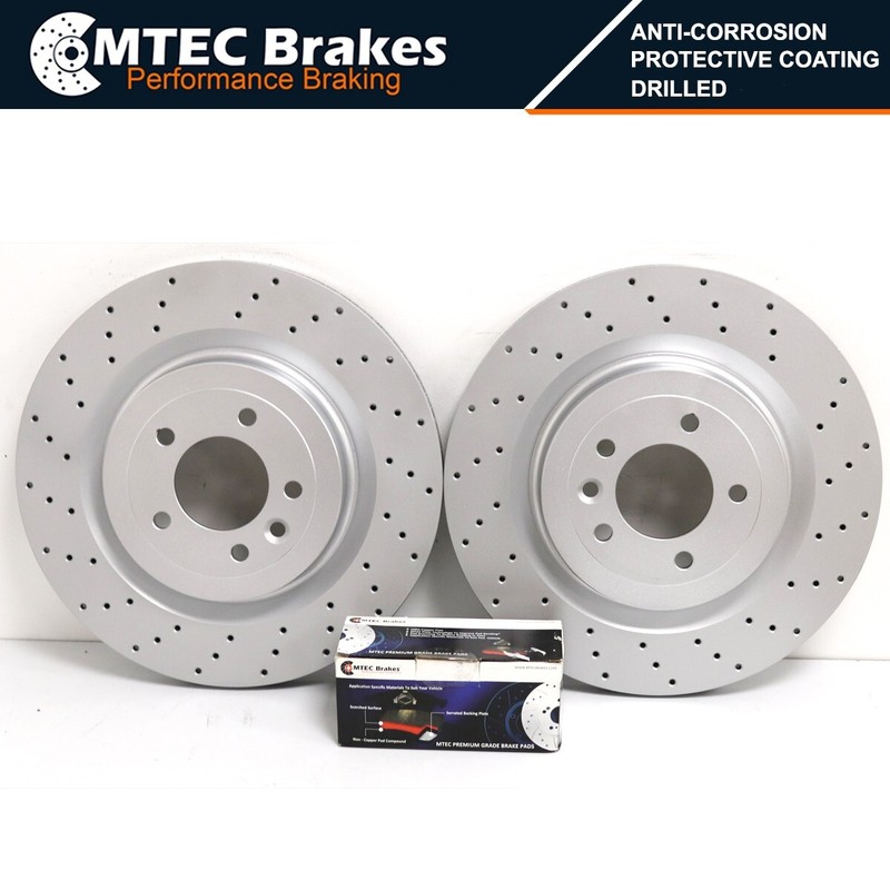 Front Brake Rotors & Pads For Kia Stinger 3.3 T-Gdi 06/17 – 370bhp