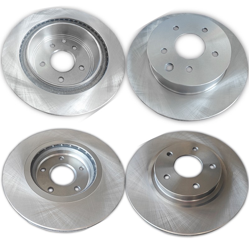 4pcs Front & Rear Disc Brake Rotors For 2014 2015 2016 2017 Nissan Rogue