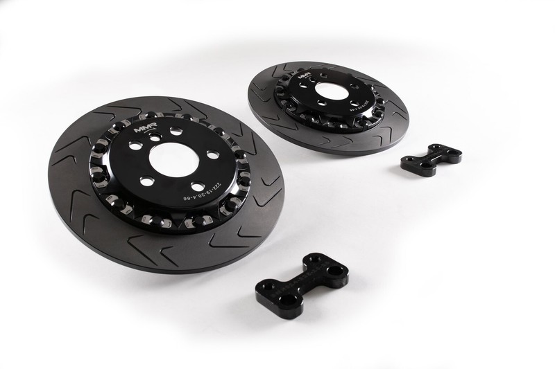 Mini 3 F55/F56 Rear Disc Upgrade -325mm X 10mm Disc Bells & Brackets MMR