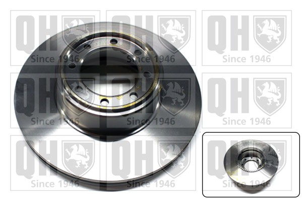 2x Brake Discs Pair Vented fits IVECO DAILY 3.0 Rear 2007 on 294mm Set QH New gallery