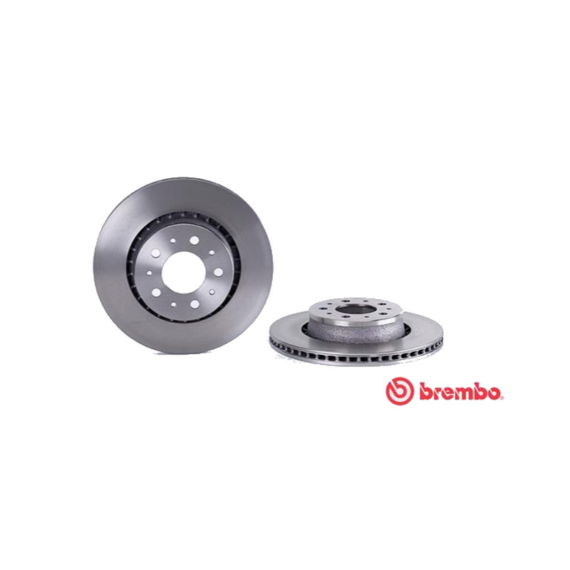 Brembo 2 Front Brake Rotors For Volvo 740 760 780 940 OE 1359908