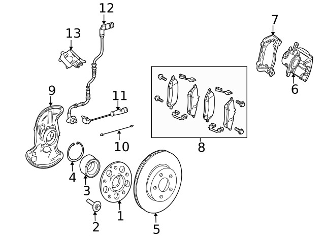 Genuine Mercedes-Benz Brake Disc 000-421-30-12-90 gallery