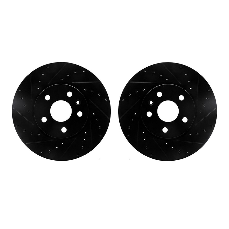 WHPN1-45000 R1 Concepts 2-Wheel Set Brake Discs Front for Chevy Corvette Impala