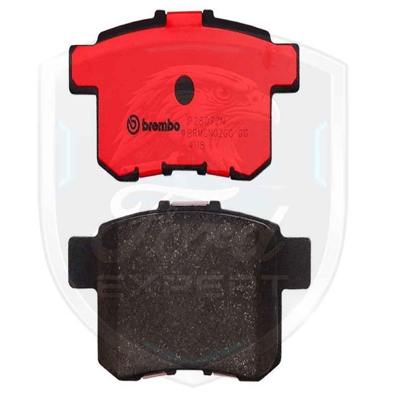 Brembo OEM Front & Rear Ceramic Brake Pads Kit For 2008-2017 Honda Accord gallery