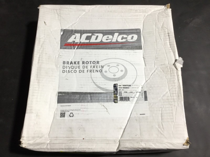 ACDelco AC Delco 18A2461A GM 19307036 Non Coated Front Disc Brake Rotor #4