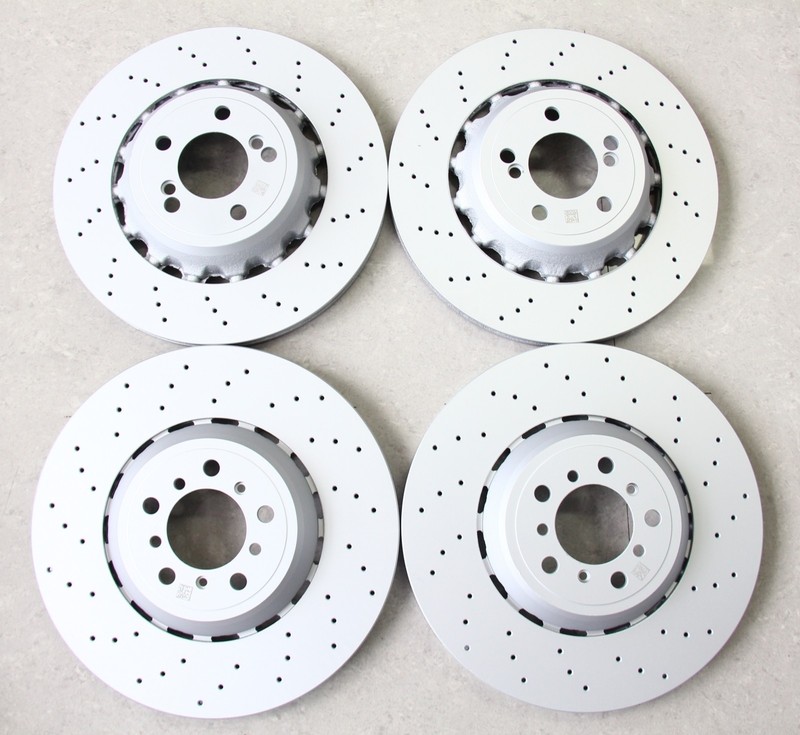 Front & Rear Brake Kits Disc Rotors Ceramic Pads FOR BMW F80 F82 F83 F87 gallery