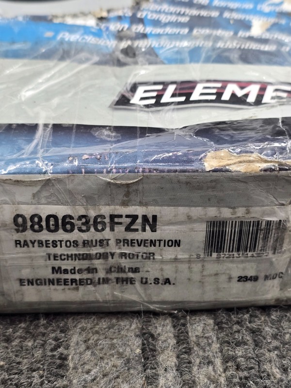 Raybestos 980636FZN Brake Rotor Front For Select 08-21 Lexus Toyota Models gallery