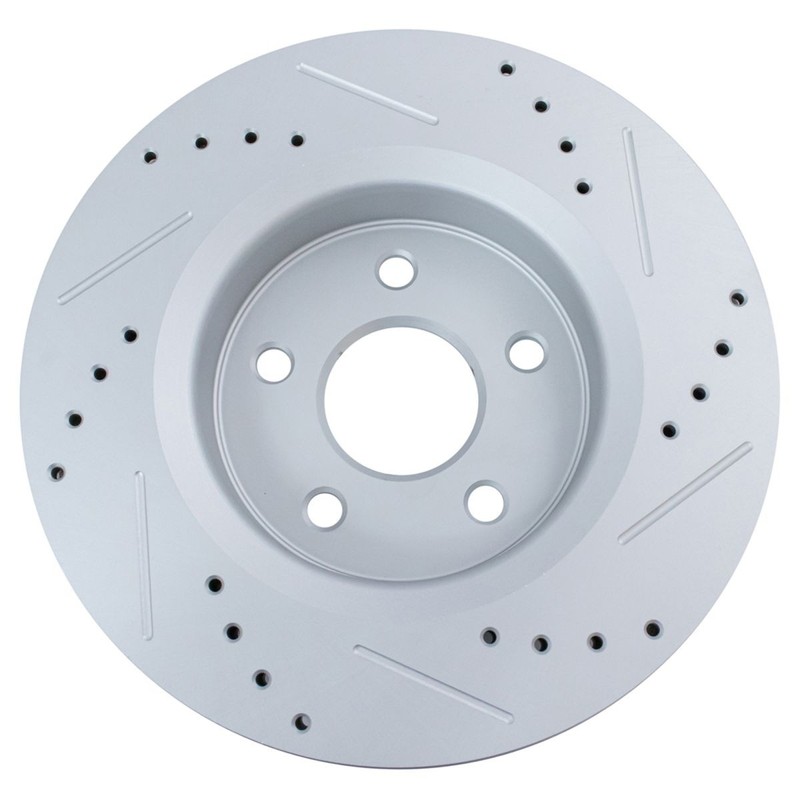 Front Metallic Brake Pad Coated Rotor Kit w/Chemicals for Jeep gallery