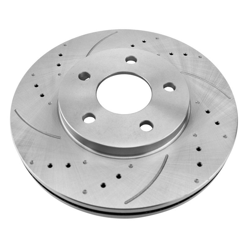 276mm Front Drilled Rotors + Brake Pads for 2006 -2009 2010 2011 Chevy HHR 2.0L gallery