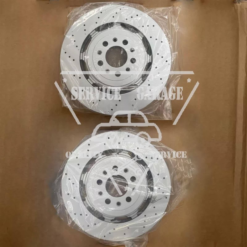 For Alfa Romeo Giulia Stelvio Quadrifoglio 2017-2021 Front Brake Rotors LH & RH gallery