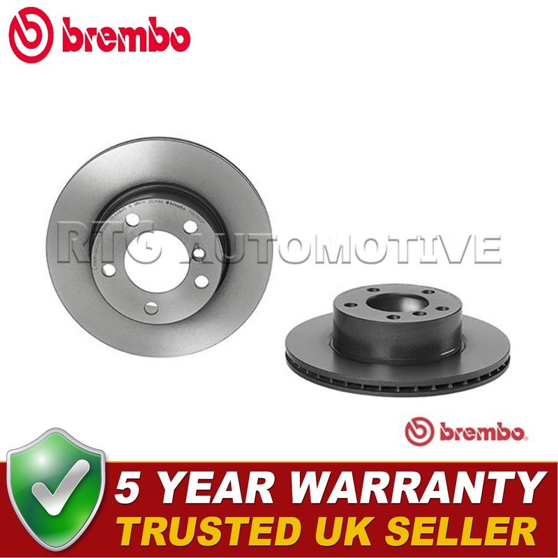 Brembo Front Brake Discs Fits BMW 1 Series 2 1.5 1.6 D 2.0 34116792215