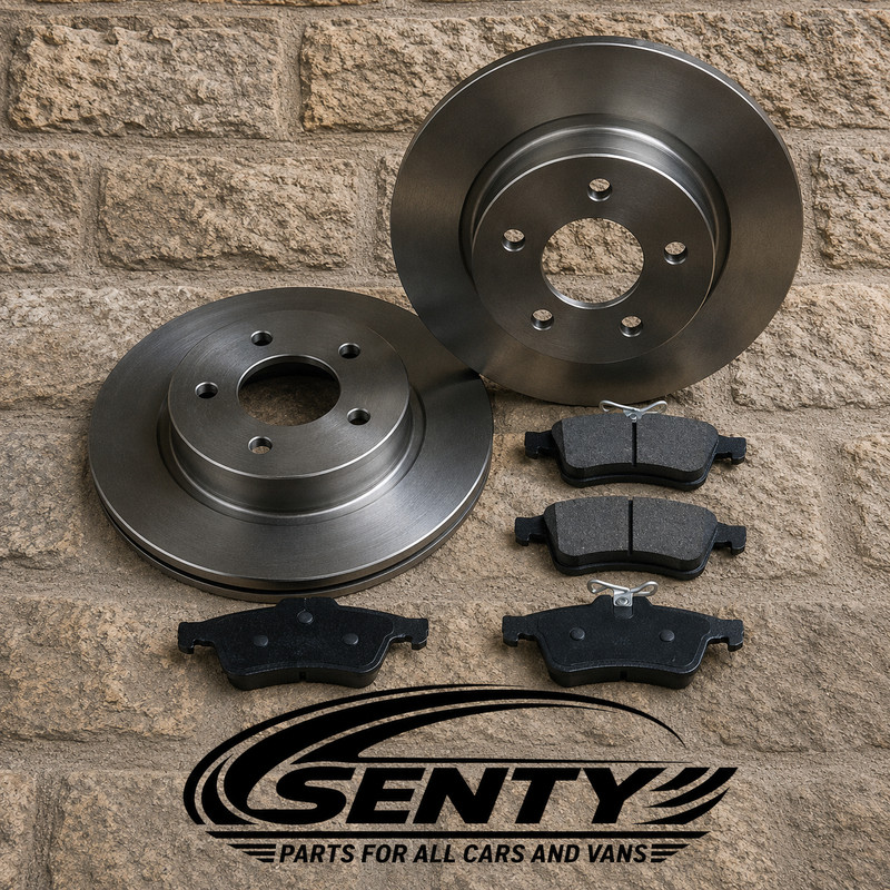 VOLVO V50 PETROL DIESEL 2004-2011 280MM REAR BRAKE DISCS AND PADS
