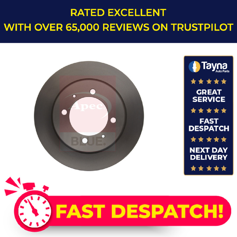 2x Brake Discs Pair Solid fits MITSUBISHI SPACE STAR DG1A 1.3 Rear 98 to 04 Set