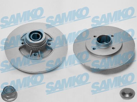 Samko R1411PRCA Brake Disc for Renault