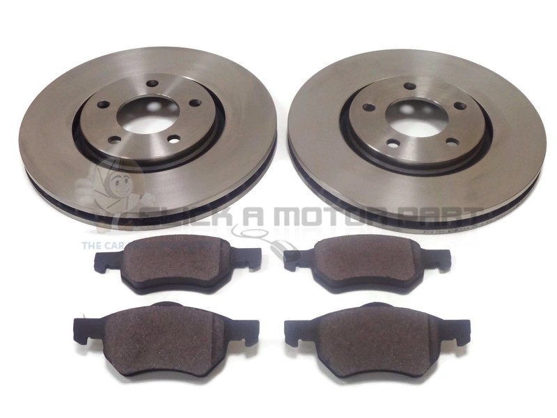 Front Mintex Brake Discs & Pads For Chrysler Grand Voyager 2.5 2.8 CRD 3.3 V6