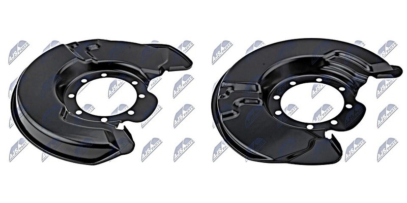 Brake Disc Splash Guards Front Axle Left + Right For TOYOTA Land Cruiser 92-97
